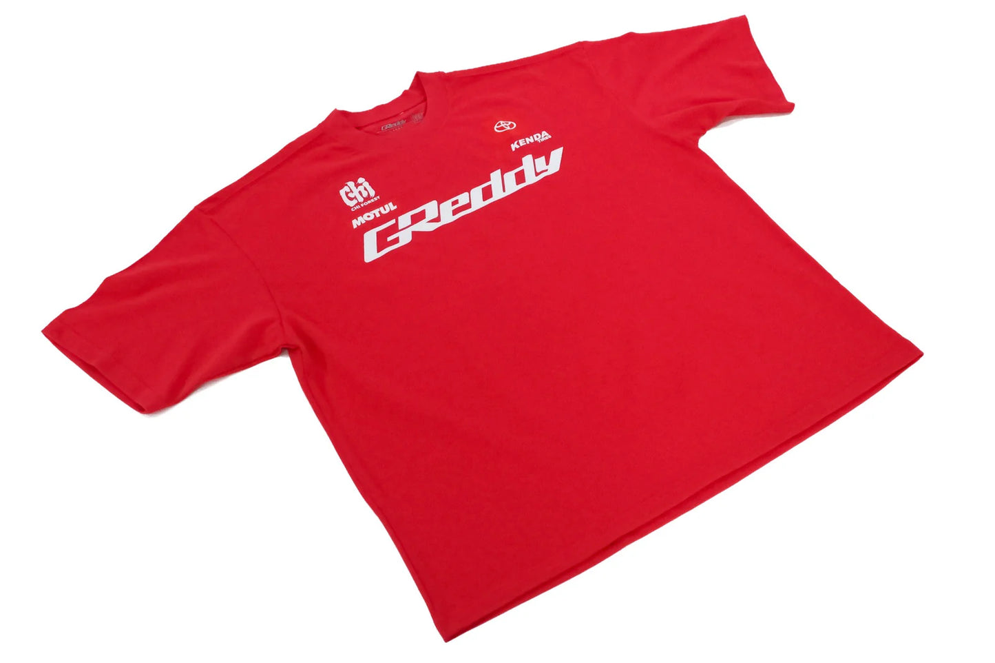 GReddy Performance Parts 2025 K.Gushi Team (Boxy Fit) Tee(s) - Red - 23130056 - KG21 Red 3X