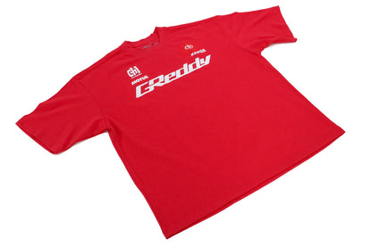 GReddy Performance Parts 2025 K.Gushi Team (Boxy Fit) Tee(s) - Red - 23130056 - KG21 Red 3X