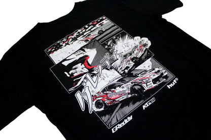 GReddy Performance Parts GReddy X HUF Reveal KG21 Tee(s) - Black - 14200105 - Reveal Tee Black 2X