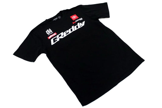 GReddy Performance Parts 2025 K.Gushi Team Tee(s) - 23130001 - KG21 Black SM