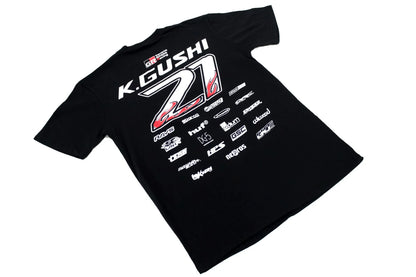 GReddy Performance Parts 2025 K.Gushi Team Tee(s) - 23130004 - KG21 Black XL