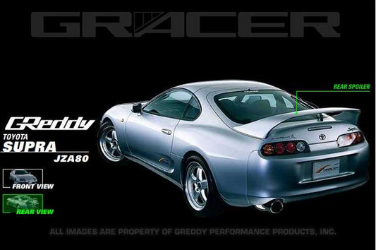 GReddy TRUST Japan AERO KIT JZA80 REAR SPOILER