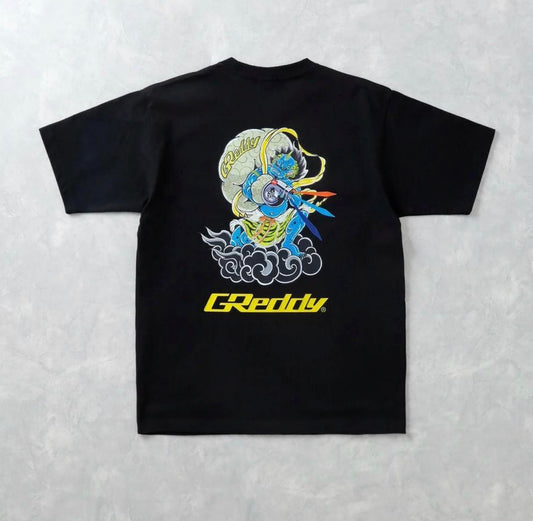 GReddy TRUST Japan GReddy FUJIN T-Shirt - 18003036 BK M