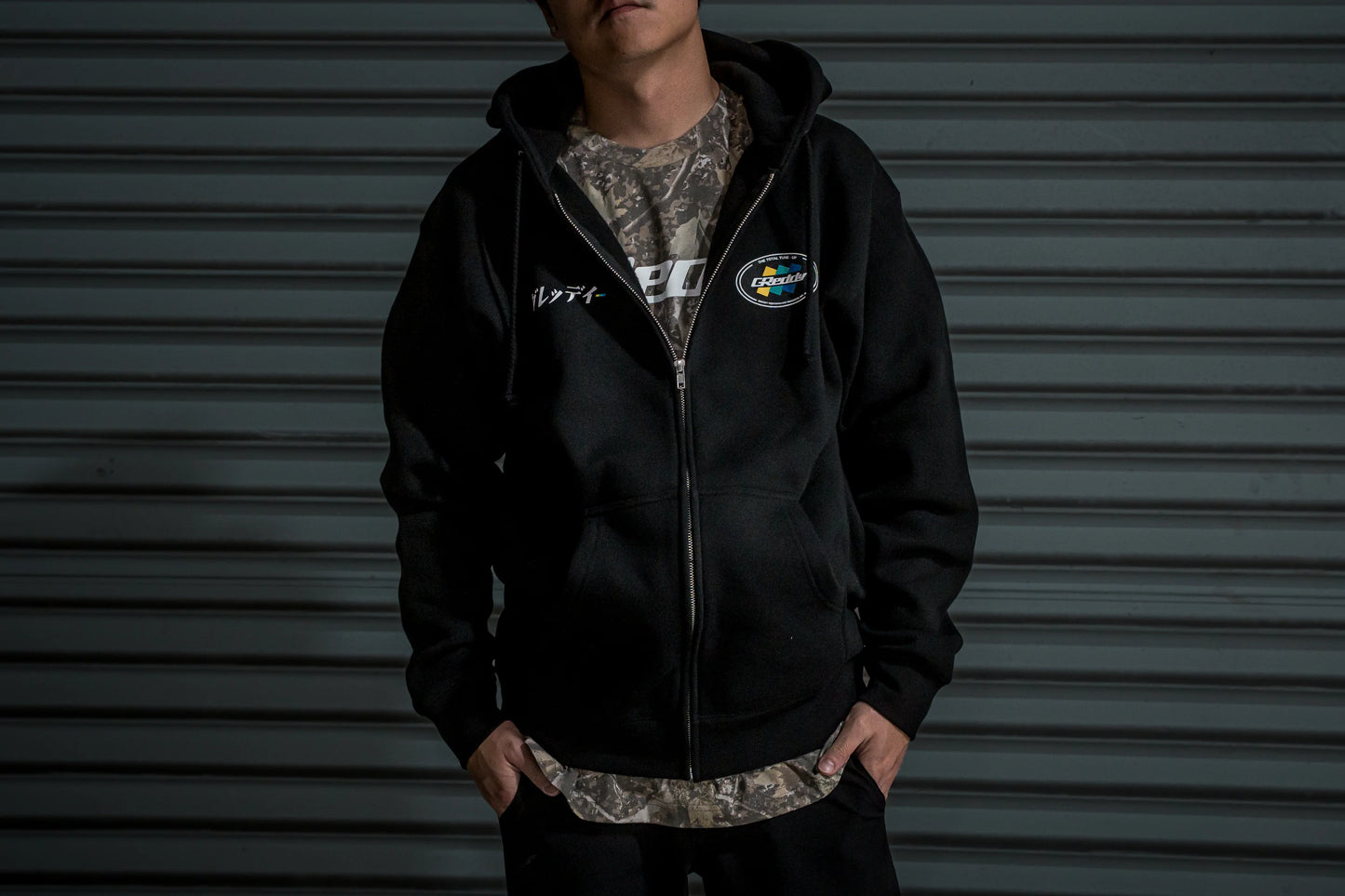 GReddy Performance Parts GReddy Total Tune-Up Zip Hood - Black 20120602 - Medium