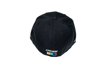 GReddy TRUST Japan GReddy Varsity G Fitted Cap - Black - 20307106- Size 7 3/4"