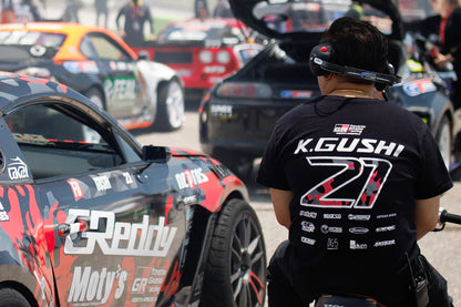 GReddy Performance Parts 2024 K.Gushi Team Tee(s) - Black - 23120002 - KG21 MD