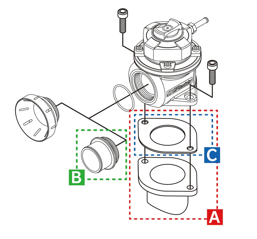 GReddy Performance Parts GREDDY TYPE FV2 BLOW OFF VALVE - (11501666)