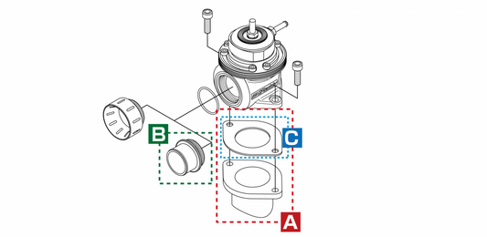 GReddy TRUST Japan BOV FV PARTS: HOSE ATTACHMENT FOR 11900440