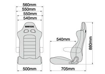 GReddy TRUST Japan GReddy x BRIDE Collaboration Seat - EUROSTER Ⅱ
