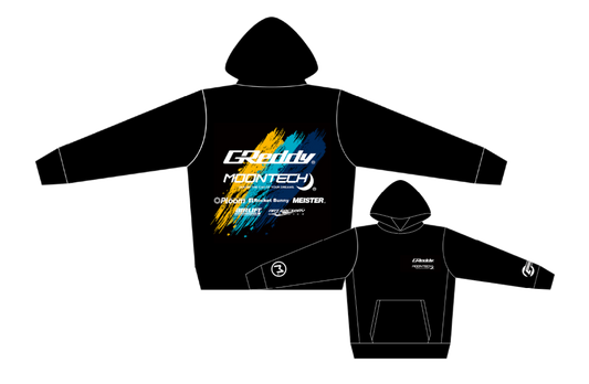 GReddy TRUST Japan GReddy x MOON TECH Pullover Hoodie Black XL