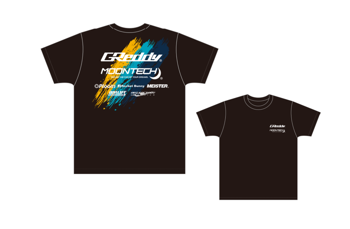 GReddy TRUST Japan GReddy x MOON TECH T-shirt Black M