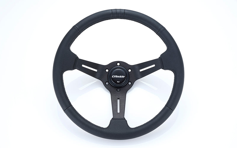 G Reddy Wheel GReddy TRUST Japan SPORTS STEERING WHEEL DEEP BLACK ED FOR 16600004 ...