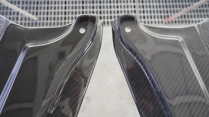 GReddy Performance Parts Garage Active Aero (R32) - Front Lower Lip Spoiler (Splitter) - 44881411 - Half Carbon and FRP Front Lower Lip Spoiler (BNR32)