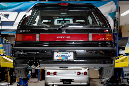 GReddy Performance Parts GReddy Supreme-SP Cat-Back Systems - Honda EF CRX/Civic - 10158220 - Honda (EF) Civic HB 88-91 Supreme cat-back