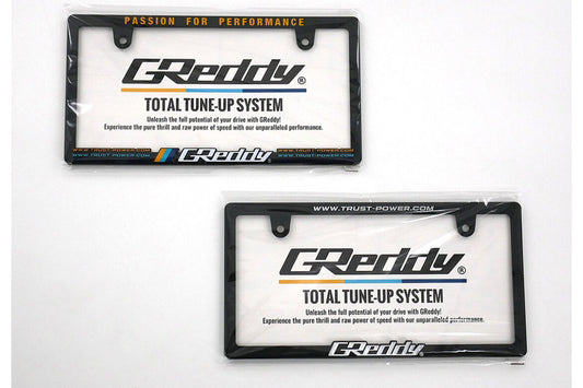 GReddy TRUST Japan GReddy License Plate Frame GReddy URL 3-color