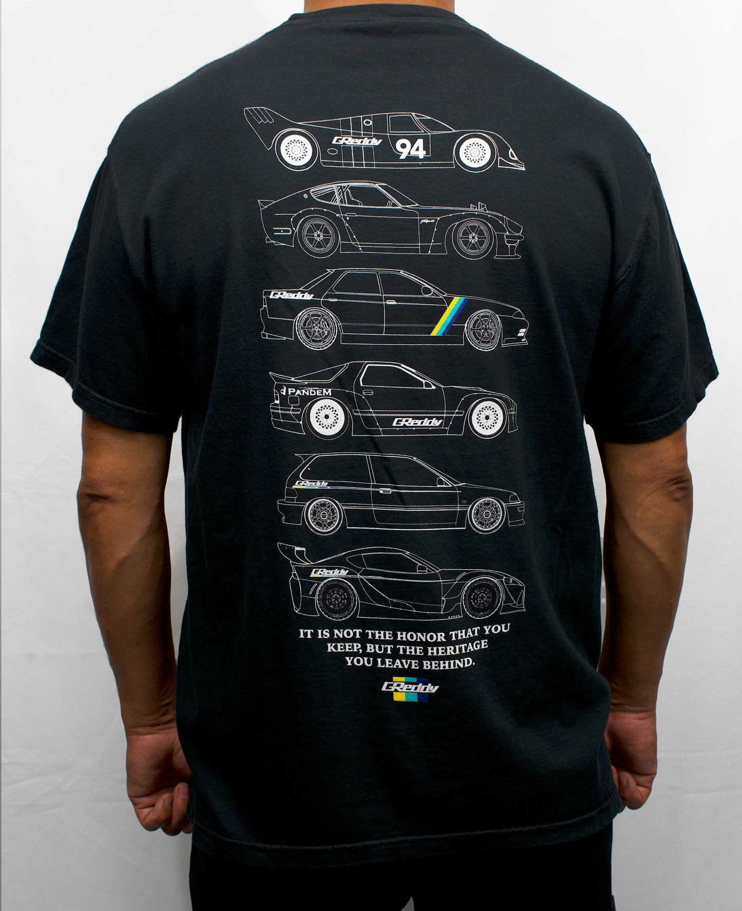 GReddy TRUST Japan Heritage Tee - Black - 20120005 - XXL
