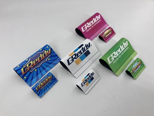 GReddy TRUST Japan GReddy Tag Sticker Set Blue