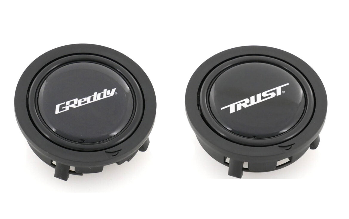 GReddy TRUST Japan GReddy Sport Steering Wheel Horn Button, Flat Type [GReddy Logo]