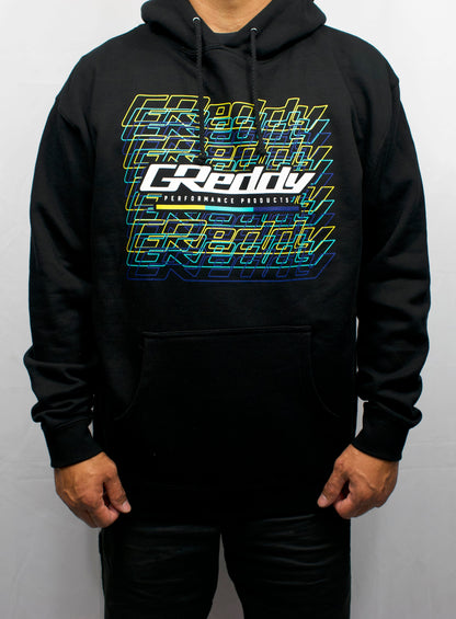GReddy TRUST Japan Matrix Pullover Hoodie - Black - 20119301 - Small
