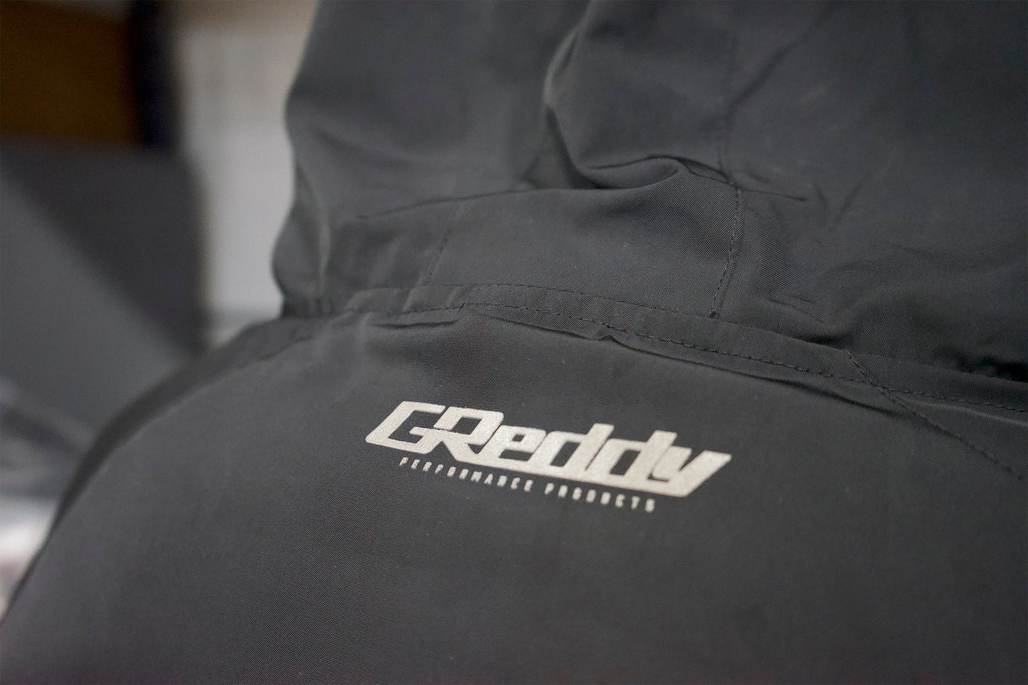 GReddy TRUST Japan GReddy Med-light weight Pack-able Travel Nylon Jacket - Black - 20502716 - XXXL