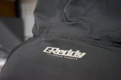 GReddy TRUST Japan GReddy Med-light weight Pack-able Travel Nylon Jacket - Black - 20502714 - X Large