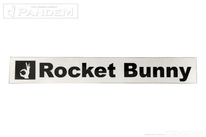 GReddy Performance Parts Official Rocket Bunny Decals - RBGS0004 - Pink on Black Rocket Bunny Decal