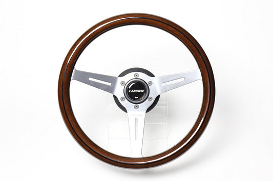 GReddy TRUST Japan SPORTS STEERING WOOD TYPE DARK BROWN FOR 16600009