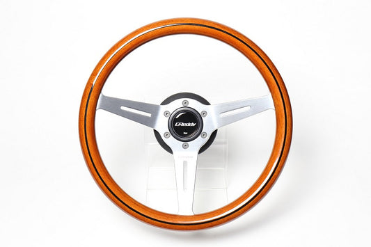 GReddy TRUST Japan SPORTS STEERING WOOD TYPE LIGHT BROWN FOR 16600008