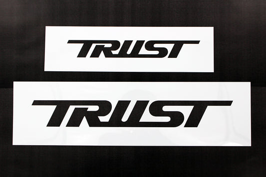 GReddy TRUST Japan Logo stencil - TRUST logo stencil L