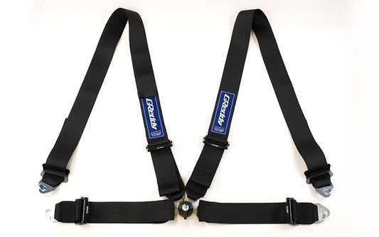 GReddy TRUST Japan X TRS RACING HARNESS 3 INCH 4 POINT RH BLACK FOR 16601013