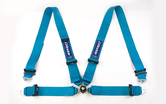 GReddy TRUST Japan X TRS RACING HARNESS 3 INCH 4 POINT RH MIAMI BLUE FOR 16601018